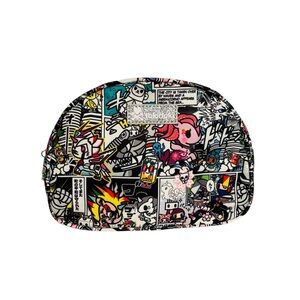 Tokidoki Comic Kaiju Cosmetic Case Makeup Bag Toiletry Travel Stationery Pouch